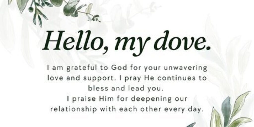 Why Send a Good Morning Prayer to Your Love?