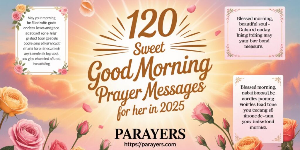 120 Sweet Good Morning Prayer Messages for Her in 2025