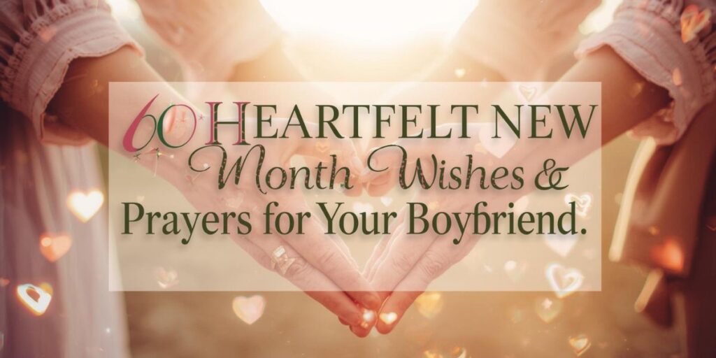 60 Heartfelt New Month Wishes & Prayers for Your Boyfriend