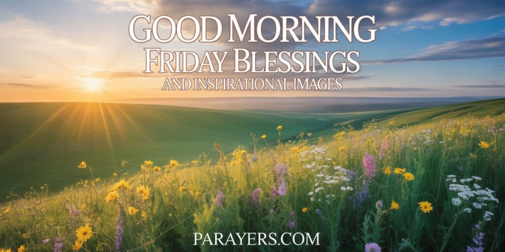 Good Morning Friday Blessings and Inspirational Images