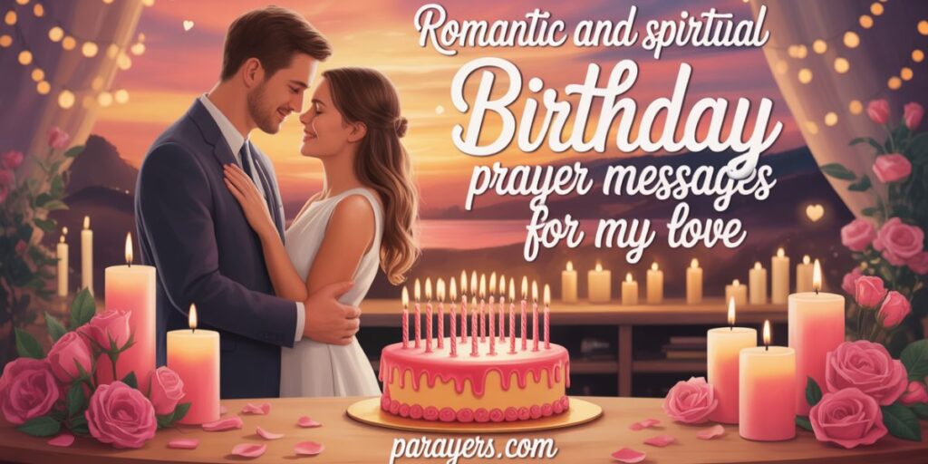 Romantic and Spiritual Birthday Prayer Messages for My Love