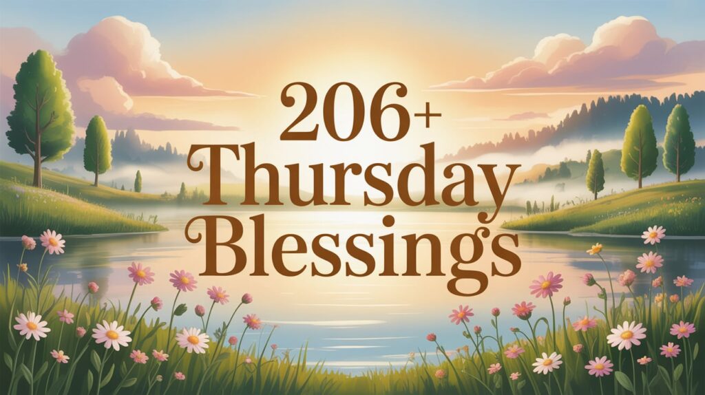 Thursday Blessings