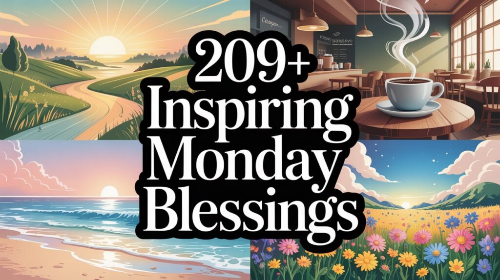Inspiring Monday Blessings