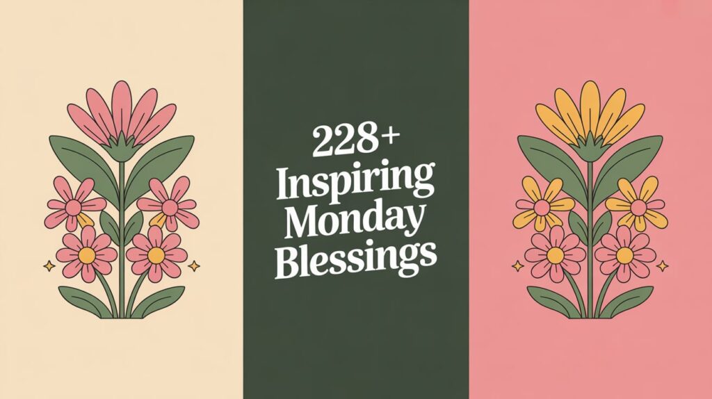 Inspiring Monday Blessings