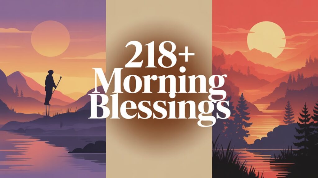 Morning Blessings