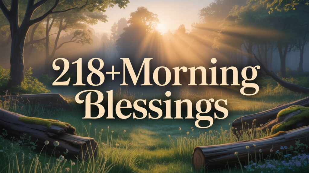 Morning Blessings
