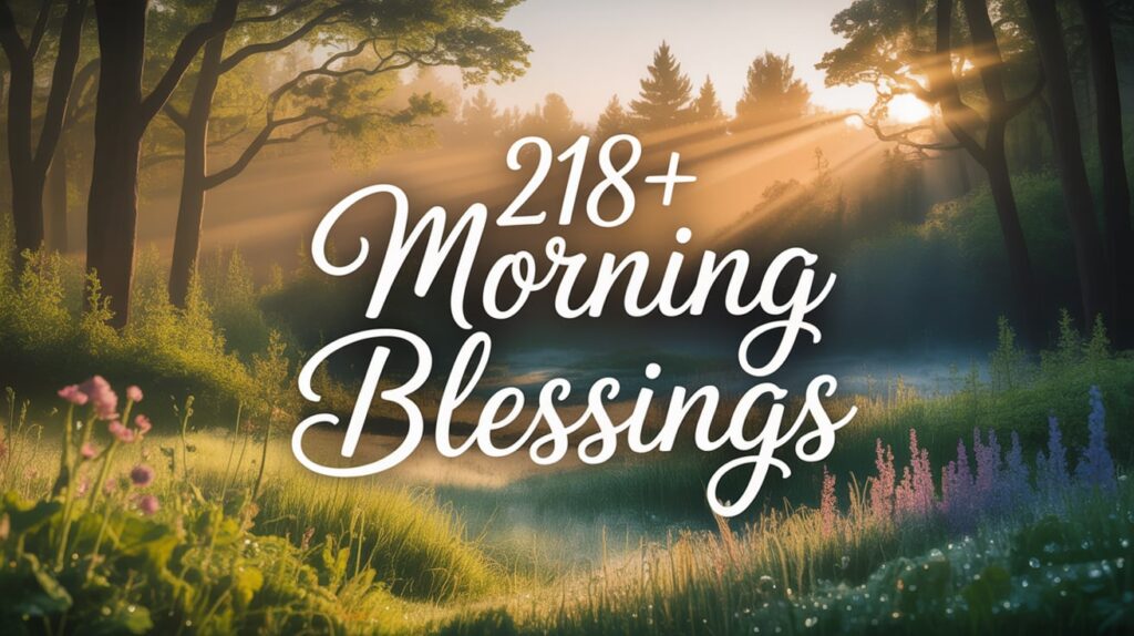 Morning Blessings