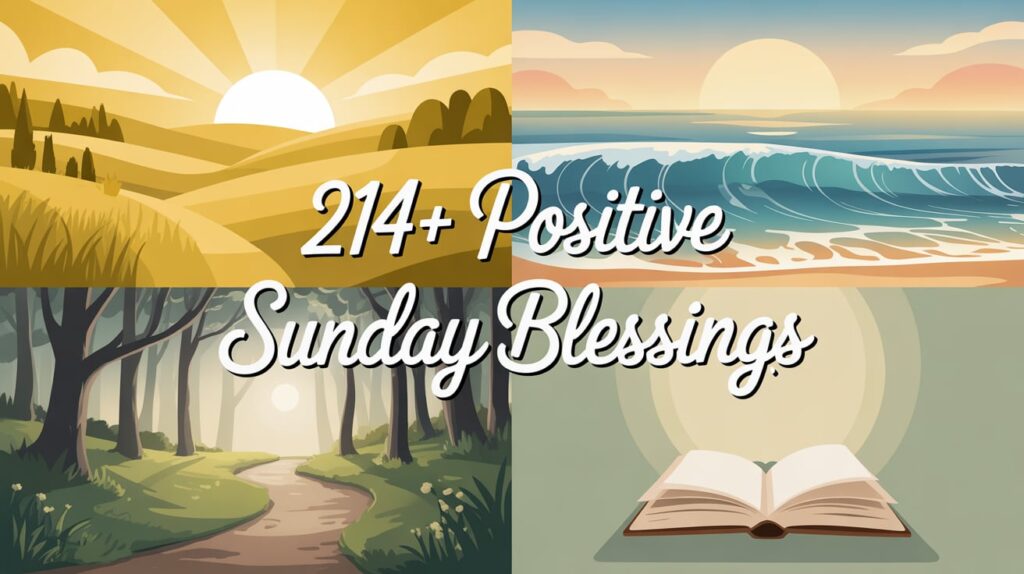 Positive Sunday Blessings