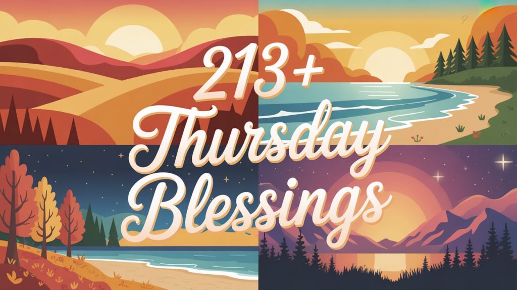 Thursday Blessings
