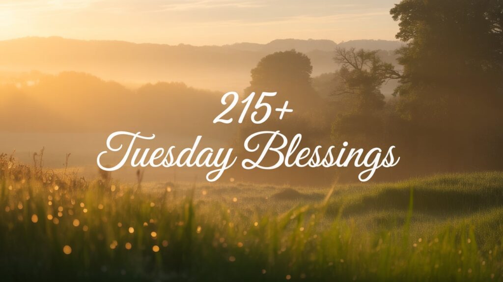 Tuesday Blessings