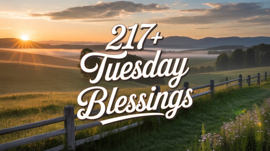 Tuesday Blessings