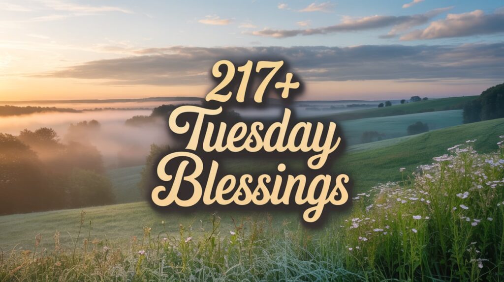 Tuesday Blessings