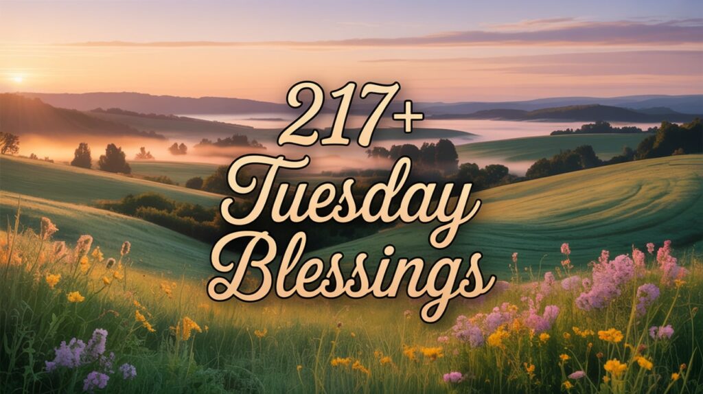 Tuesday Blessings