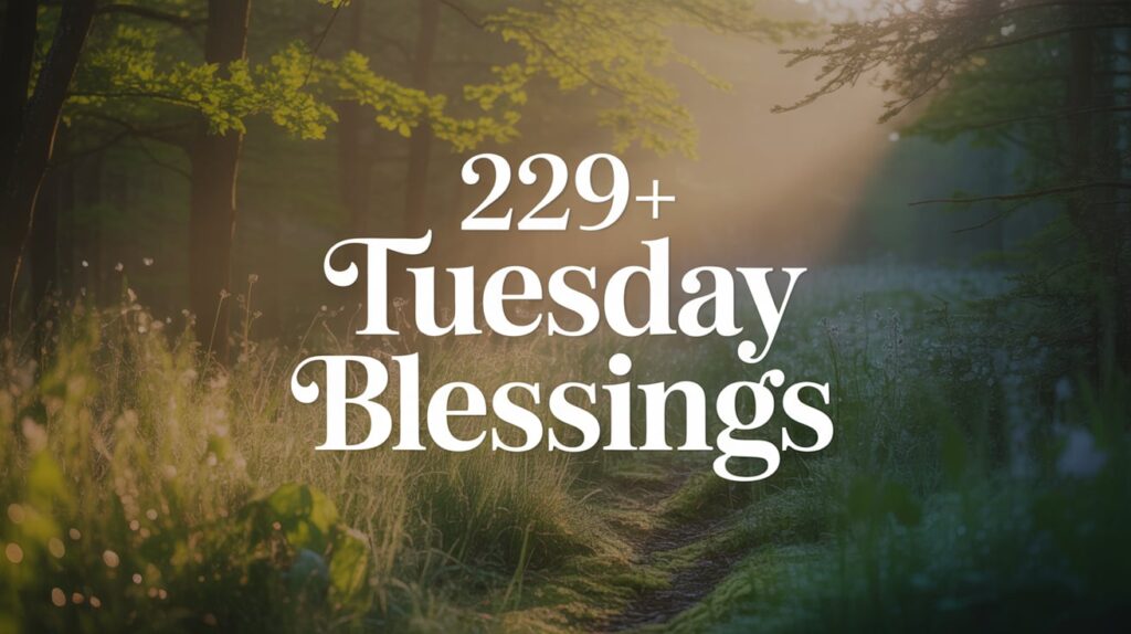 Tuesday Blessings