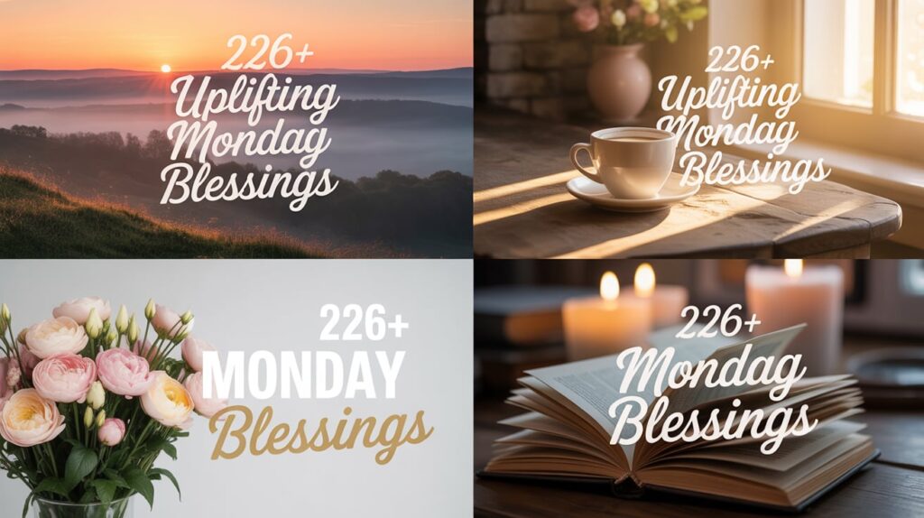  Uplifting Monday Blessings