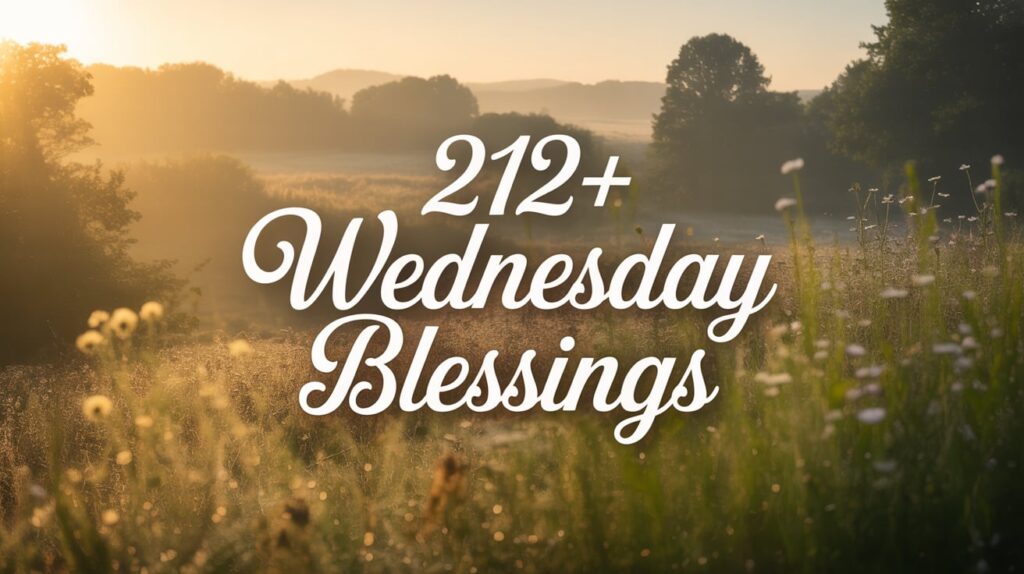 Wednesday Blessings