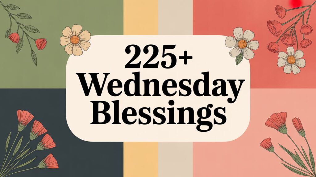 Wednesday Blessings