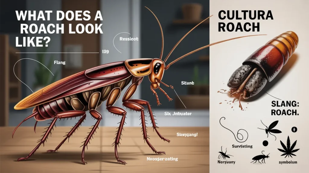 what do roaches look like