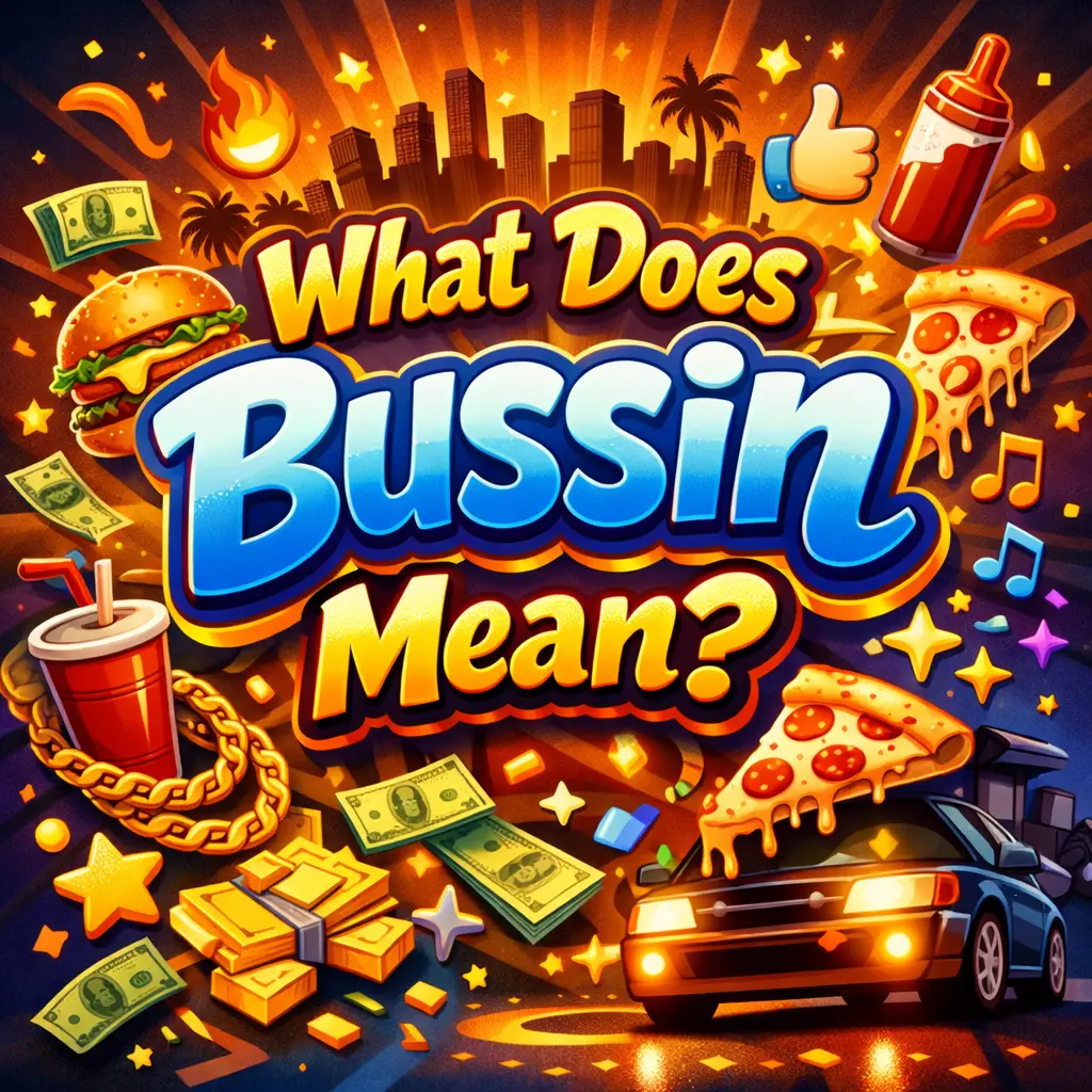 What Does Bussin Mean