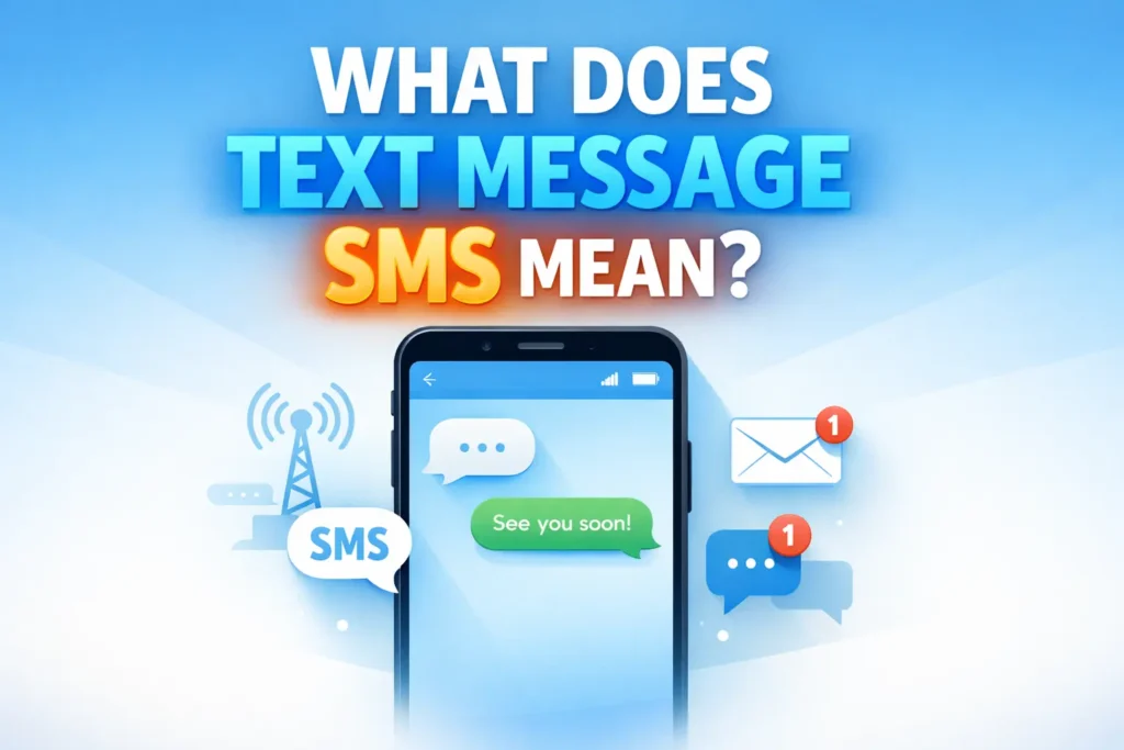 What Does Text Message SMS Mean