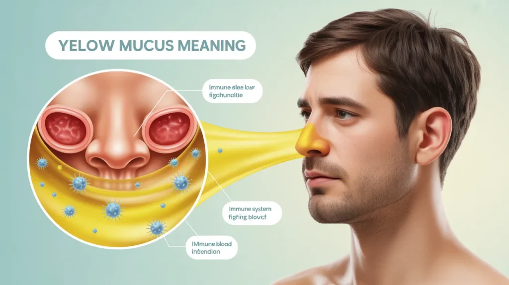 What Does Yellow Mucus Mean