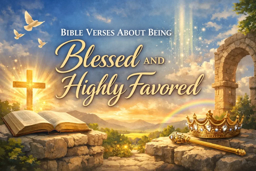 Bible Verses About Being Blessed and Highly Favored