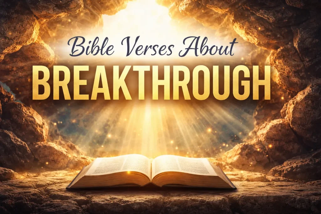Bible Verses About Breakthrough