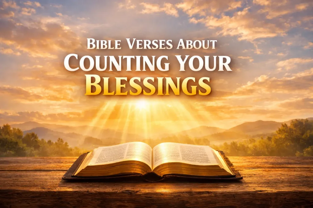 Bible Verses About Counting Your Blessings