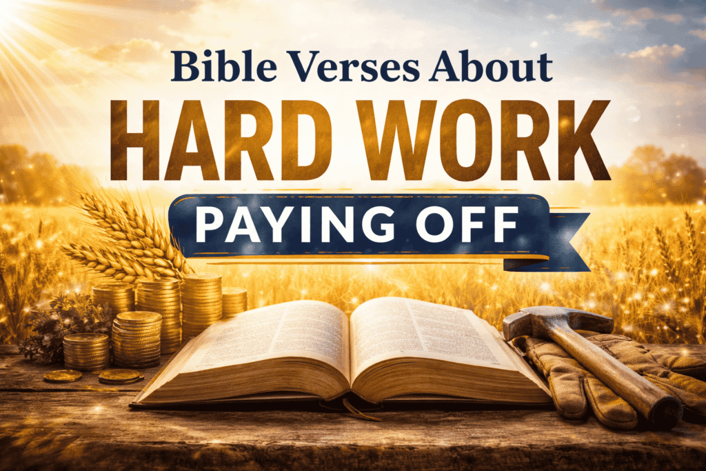 Bible Verses About Hard Work Paying Off