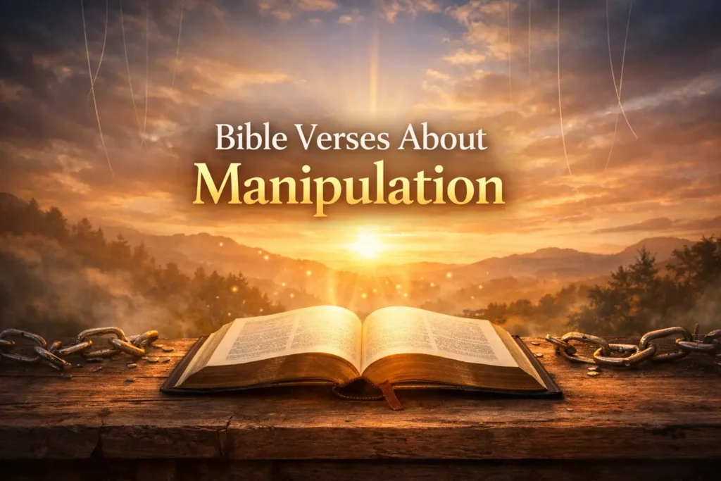 Bible Verses About Manipulation