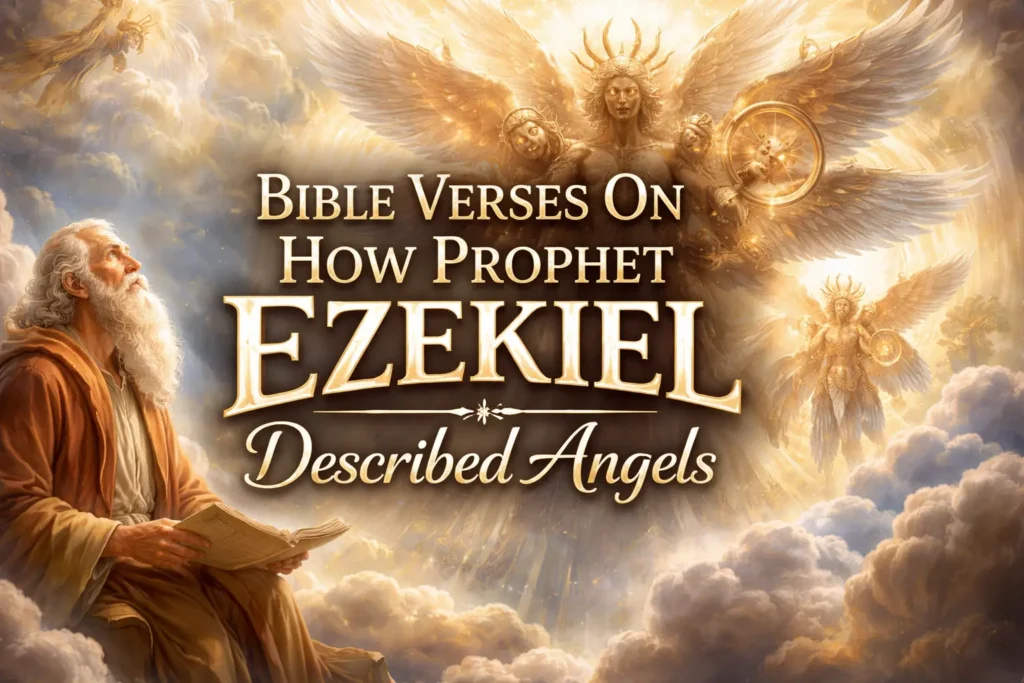 Bible Verses On How Prophet Ezekiel Described Angels