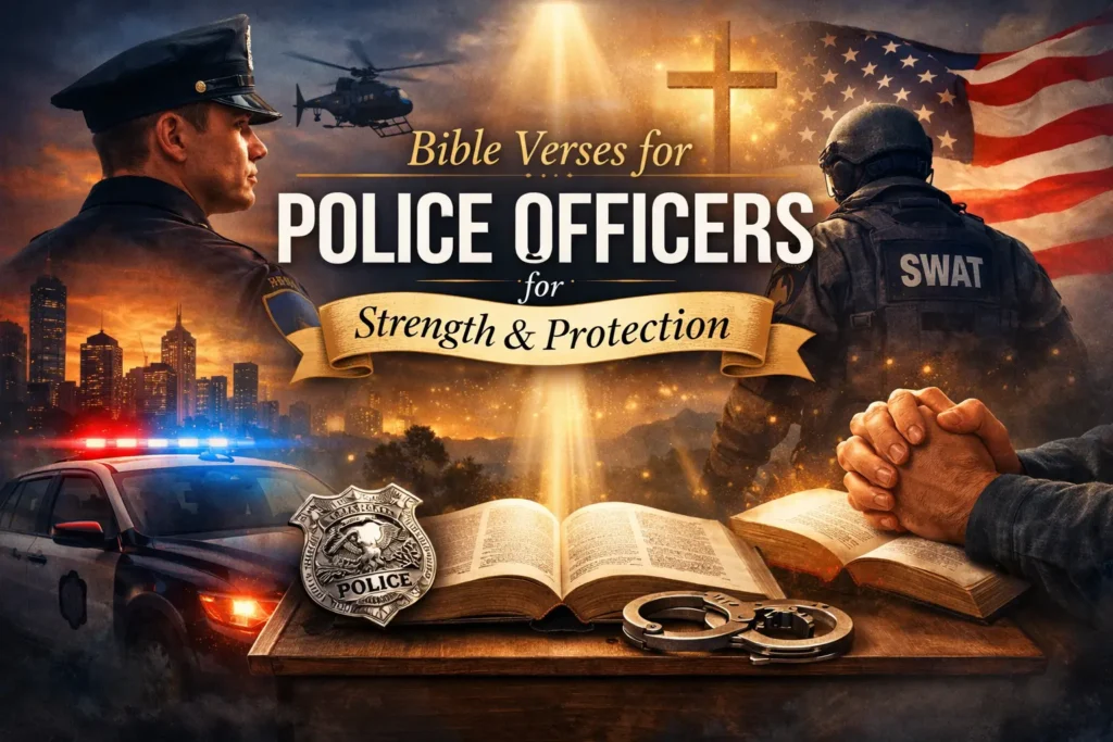 Bible Verses for Police Officers for Strength & Protection