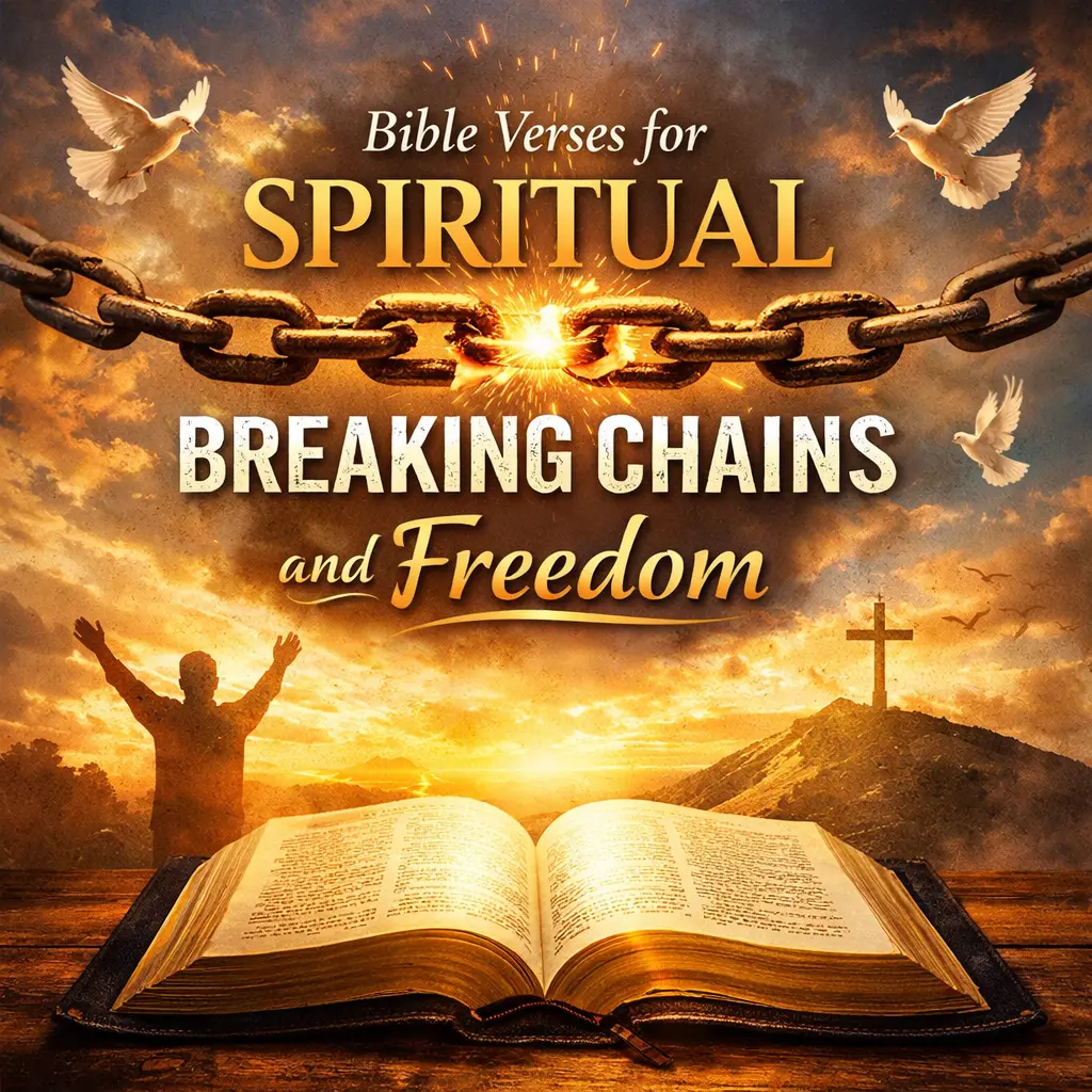 Bible Verses for Spiritual Breaking Chains and Freedom