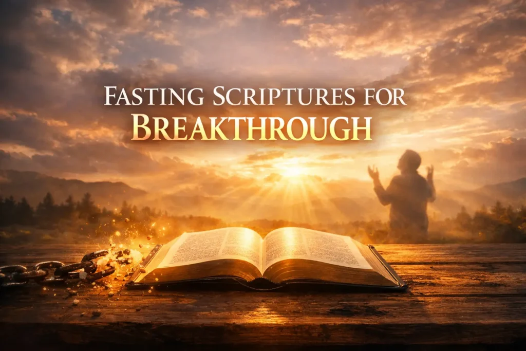 Fasting Scriptures for Breakthrough