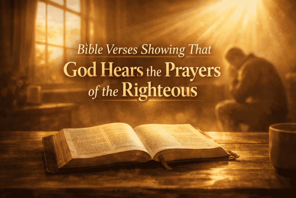 God Hears the Righteous (1)
