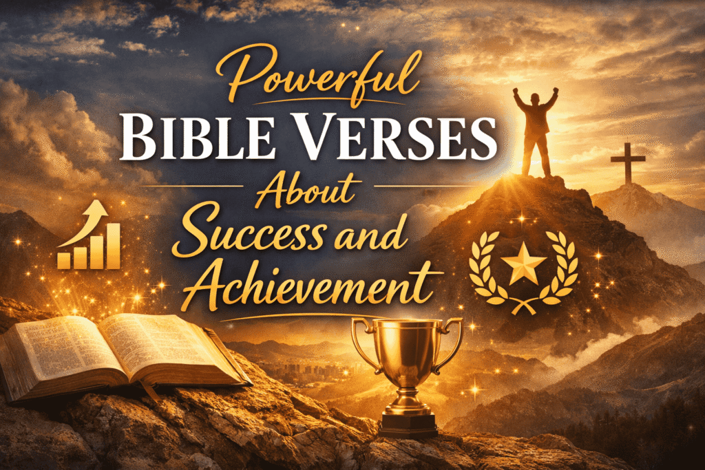 Powerful Bible Verses About Success and Achievement