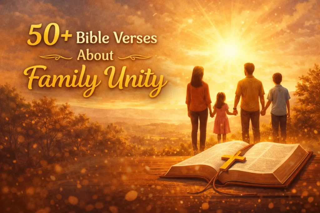 Bible Verses About Family Unity