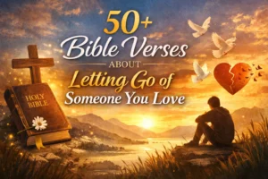 Bible Verses About Letting Go of Someone You Love
