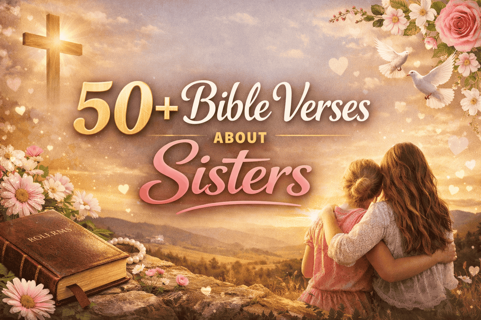 50+ Bible Verses About Sisters (Love, Faith & Encouragement)