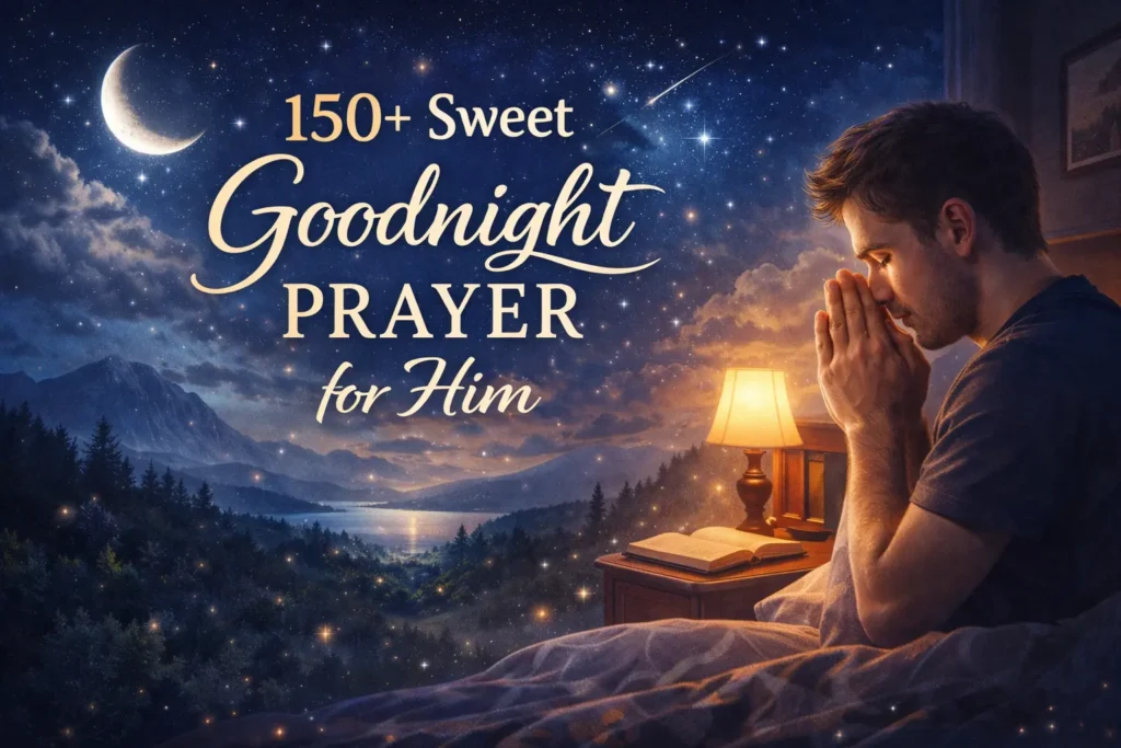 Goodnight Prayer for Him