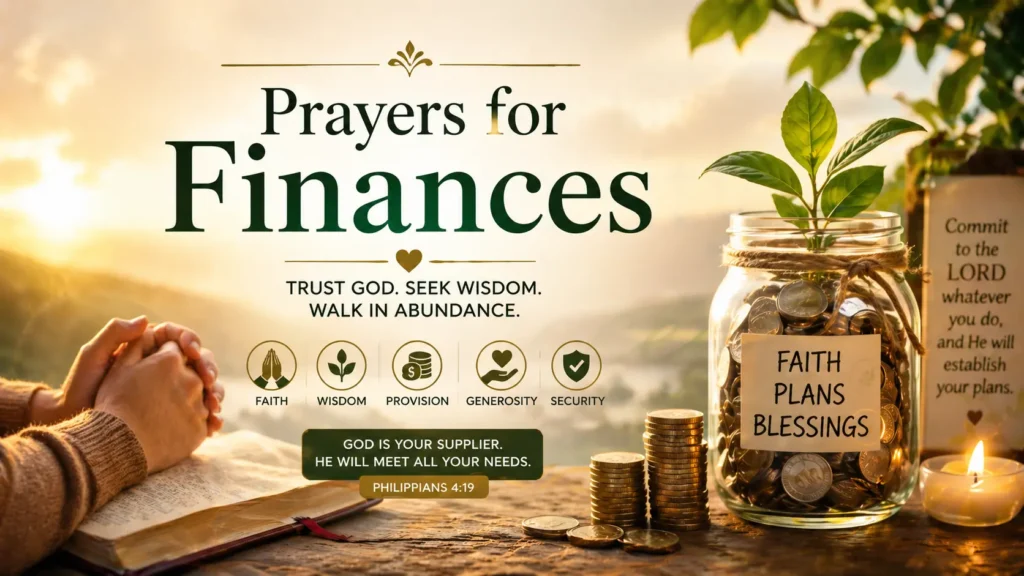 Prayers for Finances