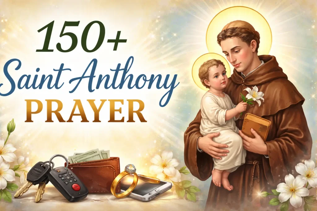 Saint Anthony Prayer