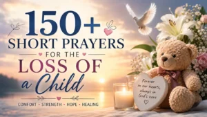 Short Prayers for the Loss of a Child