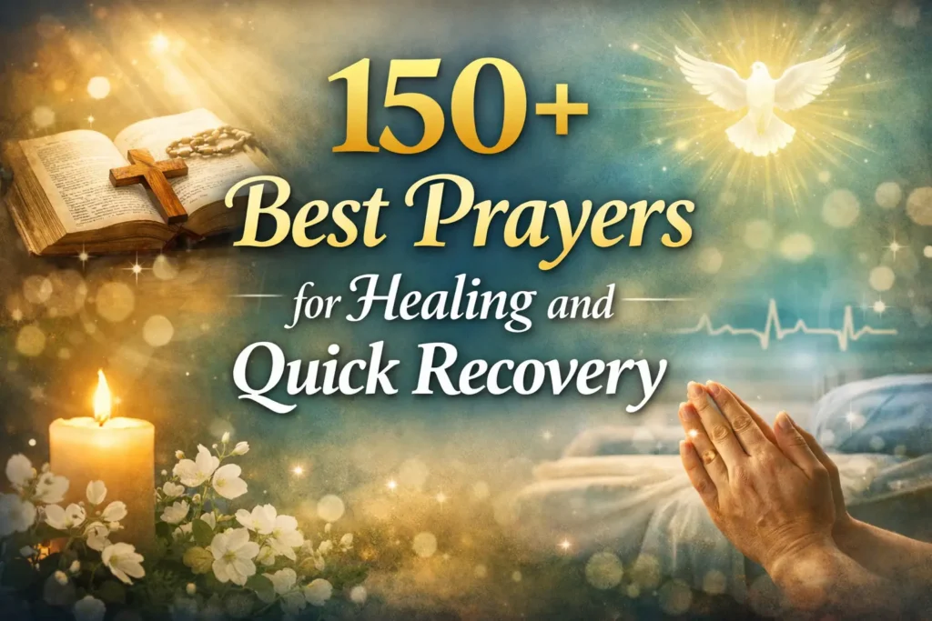 prayer for a sick person to recover