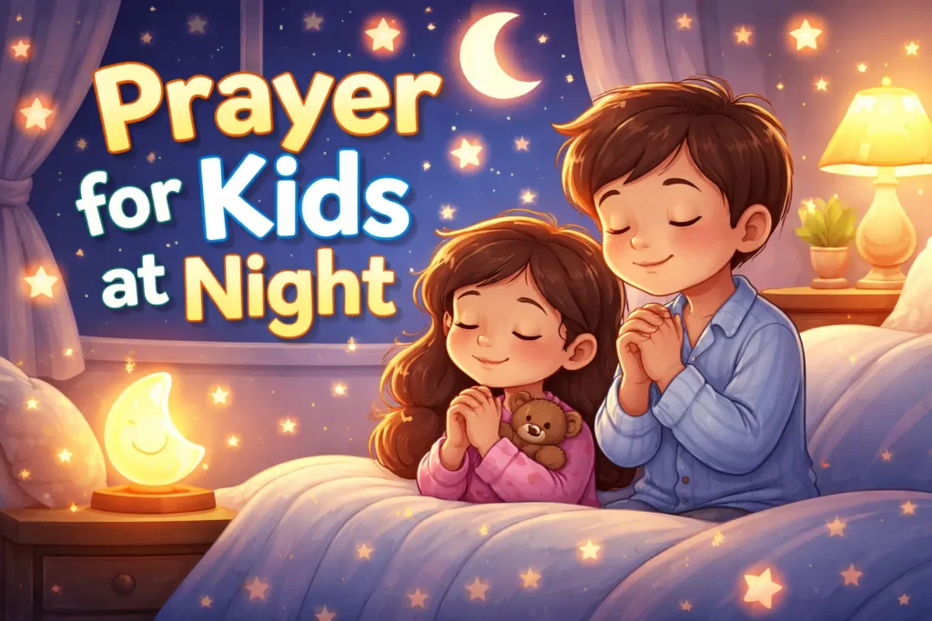 prayer for kids at night