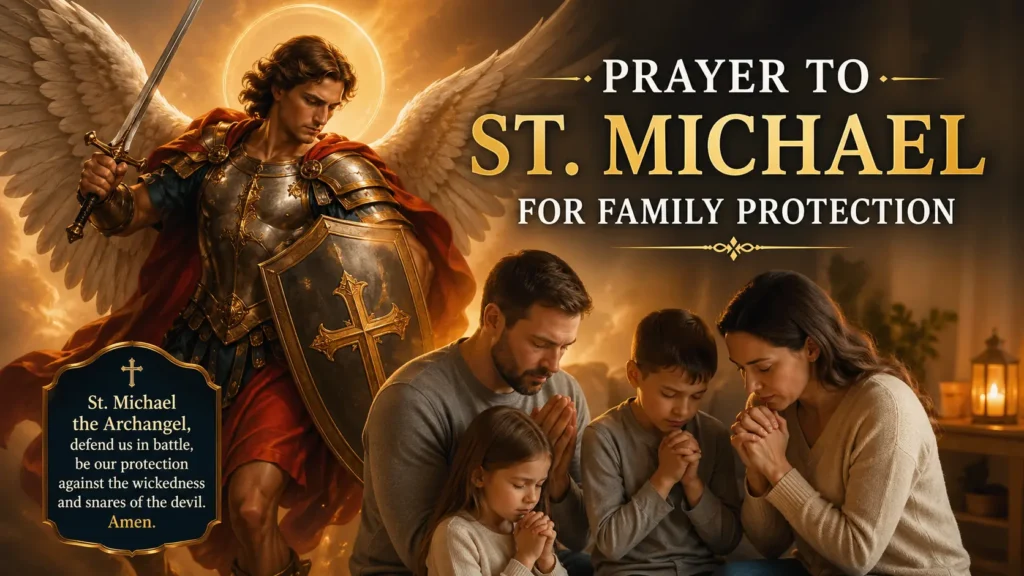 prayer to st michael for family protection
