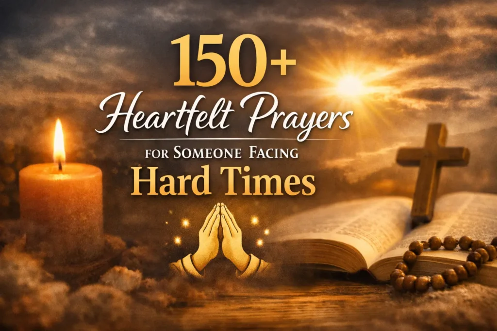 Prayers for Someone Facing Hard Times