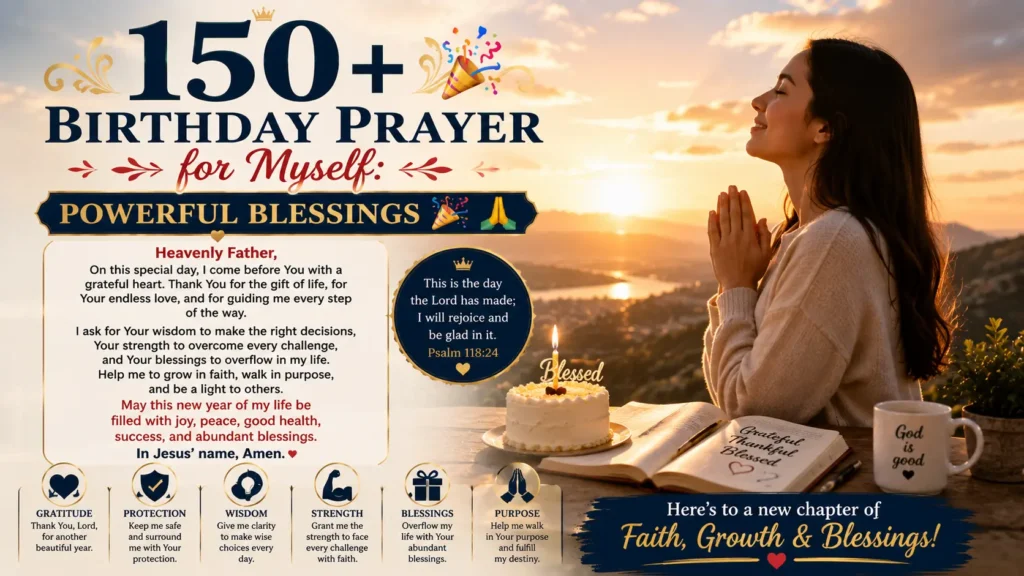 Birthday Prayer for Myself