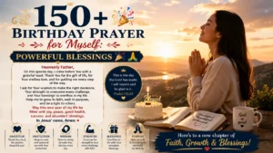 Birthday Prayer for Myself