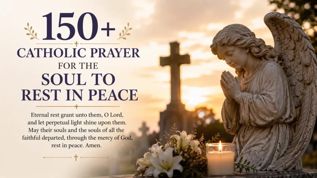 Catholic Prayer for the Soul to Rest in Peace